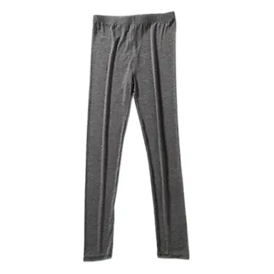 Women's Black High Waist Elastic Leggings Large Size