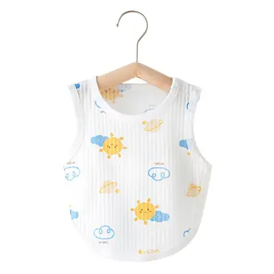 Baby's Cotton Belly Protector with Sun Print
