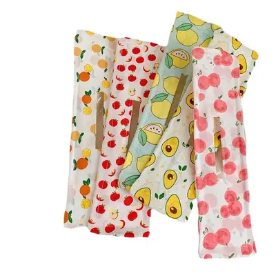 Fruit Print Hairpin for Girls Bow Ball Hair Accessory