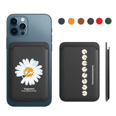 Daisy Design Magnetic Card Holder with Apple 15/14/13/12 Mobile Phone