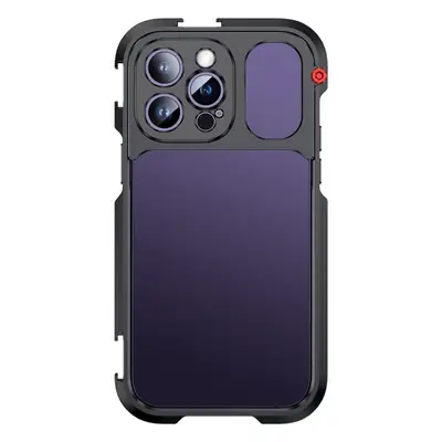 Black Phone Photography Filter Case with Zipper Closure