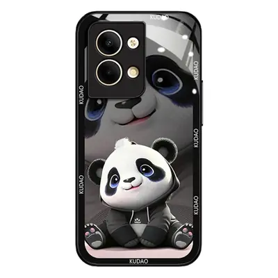 Panda-themed Anti-Scratch Phone Case for OPPO