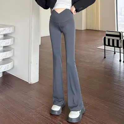 Maternity High Elastic Pants Low Waist Spring Autumn 2023