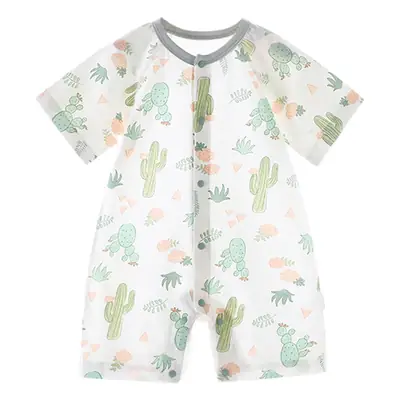 Baby Jompsuit Back Mesh Pure Cotton Summer Pajamas