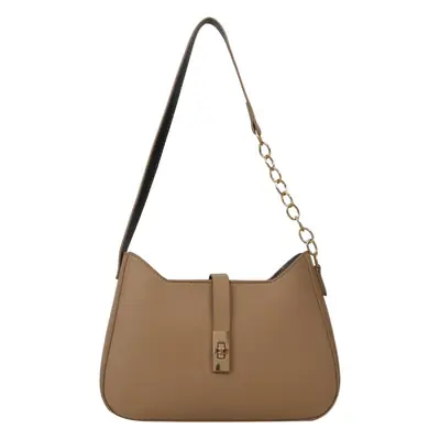 Women's Niche Design Crossbody Bag Solid Beige 2023