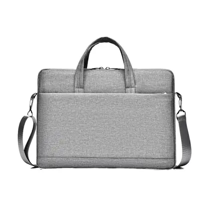 Black Lightweight Business Laptop Shoulder Bag