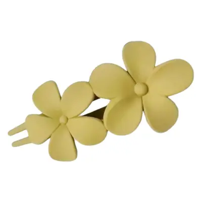 Frosted Flower Clip for Girls Hairpin