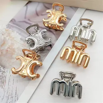 Mini Crown Head Clip Set Gold Silver 2023