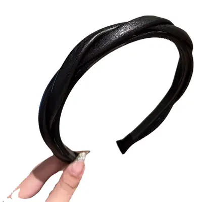 K-Style Cross Twist Hairpin Headband for Women