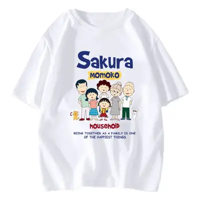 Women White Elephant Print T-Shirt Short Sleeve Korean Style