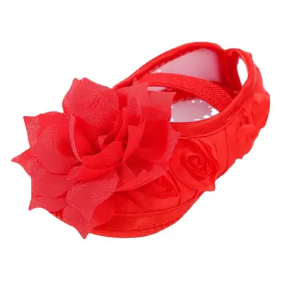 Baby Shoes Hair Band Set 0-1 Years Old Baby Shoes 2-4-6-August Soft Sole Toddler Shoes Instagram Fashion