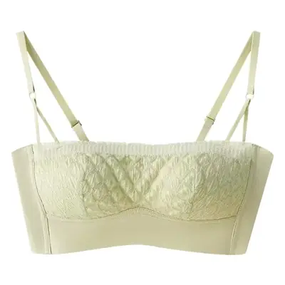 French Style Strapless Cup Non-Steel Ring Bra
