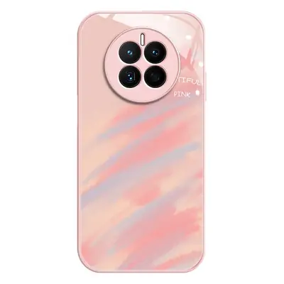 Huawei Mate 60 Pro Phone Case Glass Protective Pink