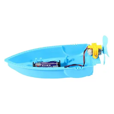 Air-powered Boat Toy with Plastic Blade & Remote Control