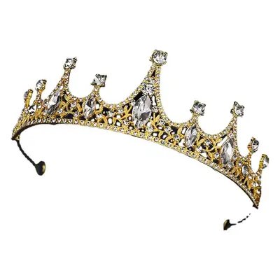 Korean Rhinestone Bridal Crown Dress Accessory