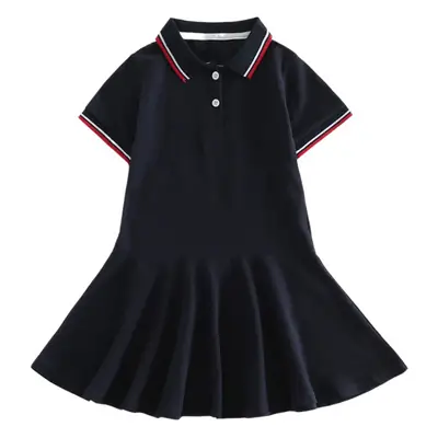 Pink Pure Cotton Girls' Dress Medium Large