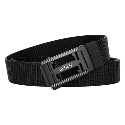 White Mesh I-Shaped Buckle Belt for Men