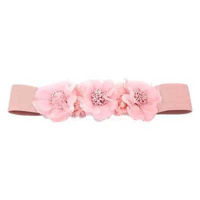 Pink Floral Wide Waist Cover for Women