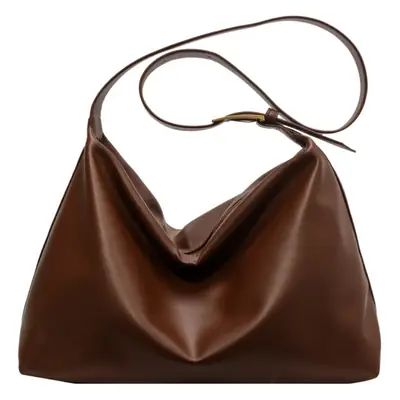Women's Large Capacity Soft Leather Shoulder Crossbody Bag