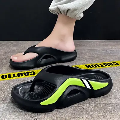 2023 Summer new slippers men's outro fashion casual men's flip-flops wholesale beach flip-flops