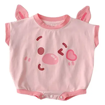 Pink Cartoon Pig Cute Bag for Girls Summer Climbing Clothes