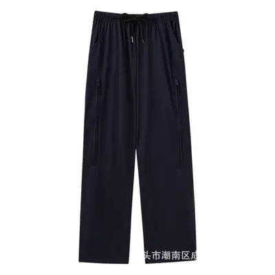 Men & Women Incontinence Pants Green Drawstring Waist
