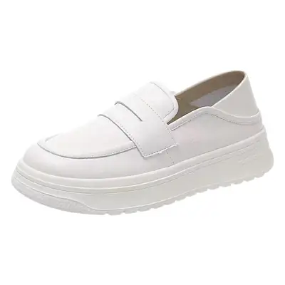 Women's White Soft Slip-On Medical Shoes