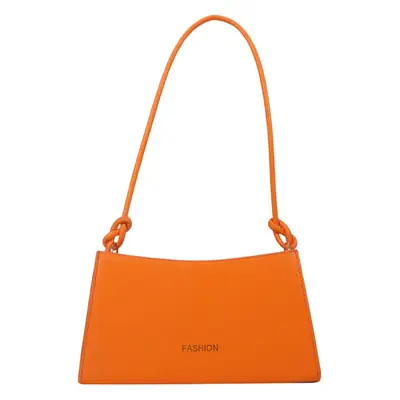 Beige Faux Leather Shoulder Bag for Women