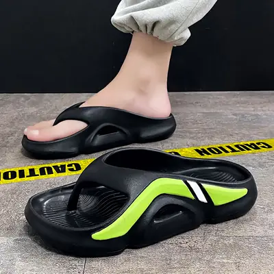 2023 Summer new slippers men's outro fashion casual men's flip-flops wholesale beach flip-flops