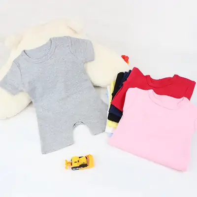 Red Cotton Baby Shorts for Boys