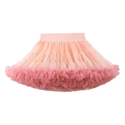 Red Full Mesh Princess Tutu Dress for Girls
