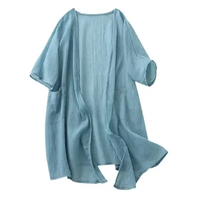 Ultra Thin Linen Sunscreen Shawl for Women Large