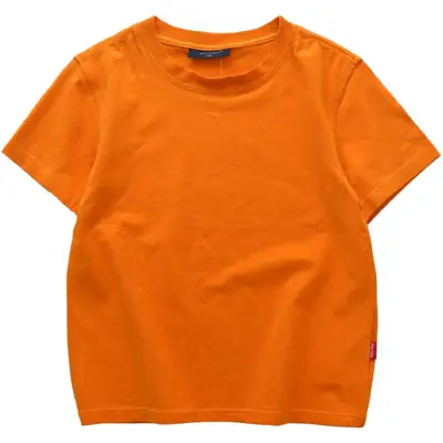 Boys White Loose T-Shirt Short Sleeve Casual Wear