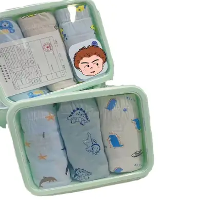 Children's Baby Underwear Storage Bag with Baby Socks