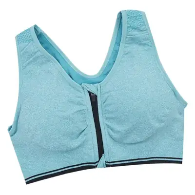 Front Zipper Sports Bra Women Running Yoga Wear