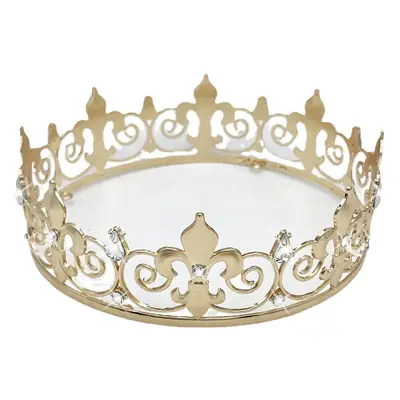 European Baroque Crown with Gun Tip Design Gold