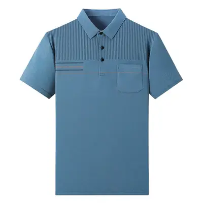 Men's 939 Pink Polo T-Shirt Short Sleeve Real Pocket