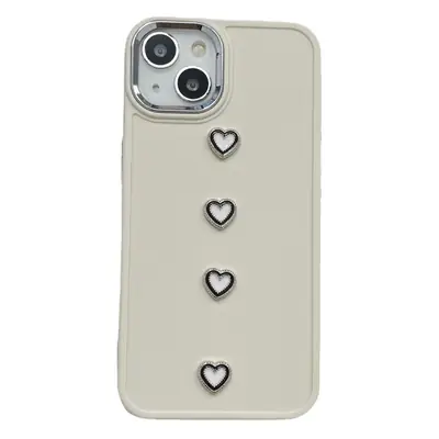 Apple 17Promax Metal Photo Frame Heart-Shaped Tpu Phone Case