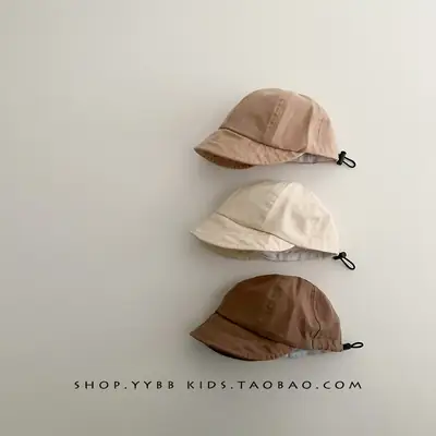 Baby Sun Hat with Peaked Brim for Boys Girls Spring Autumn