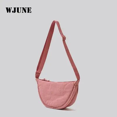 Women Green Canvas Crossbody Bag Casual Sports
