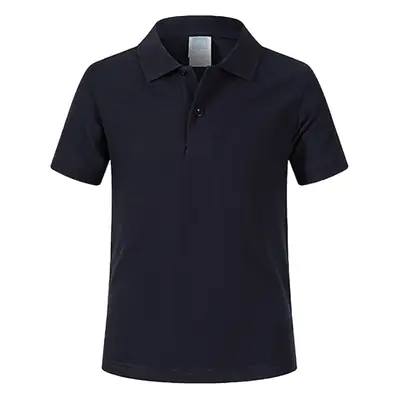 Men Red Cotton Polo Shirt 220g Short Sleeve