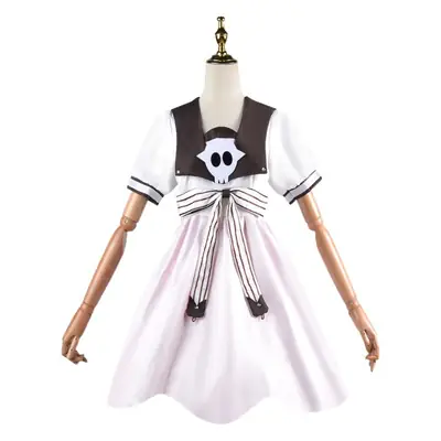 Eight Xun Ning Ning Lolita Cosplay Dress White Black