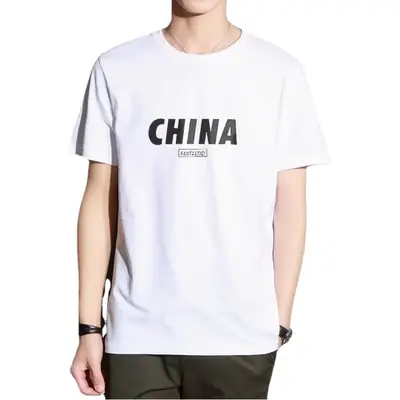 Men White Balck Devil Slim Fit T-Shirt