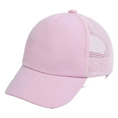 Children's Blue & White Mesh Baseball Caps Summer