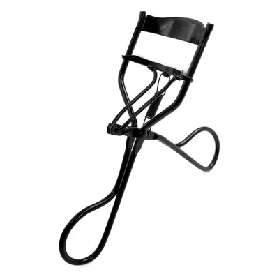 Black Ultra Wide Angle Eyelash Curler with Stainless Steel Body
