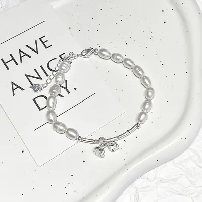 Elegant Pearl Bracelet for Women Wholesale Sterling Silver