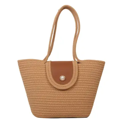 Woven Straw Shoulder Bag 2023 Summer New Style