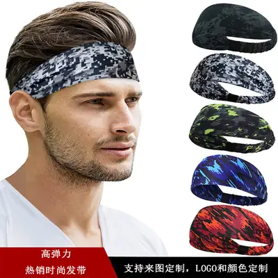 Women's Anti-Sweat Running Headband with Colorful Designs