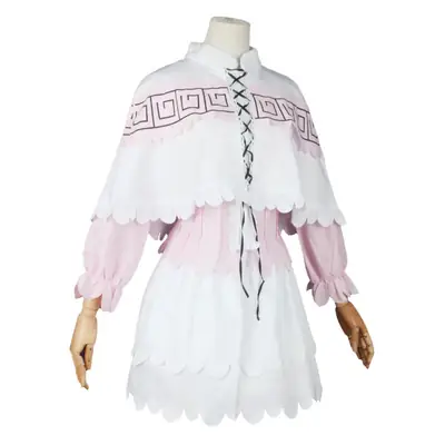 Xiaolin Dragon Maid Cosplay Dress Pink White Anime Female