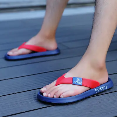 2023 Cross-border Large Size Sandals Summer New Men's Flip-flops Fashion Flip-flops Outdoor Beach Slippers for Men